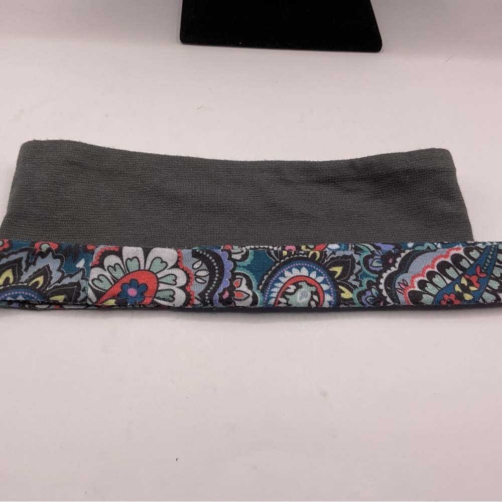 Vera Bradley Gray and Blue Paisley Headband